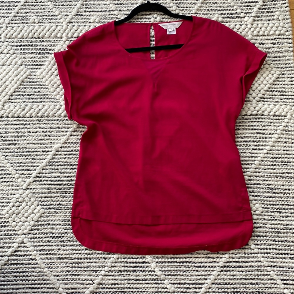 *SALE* Pink/red French Connection blouse